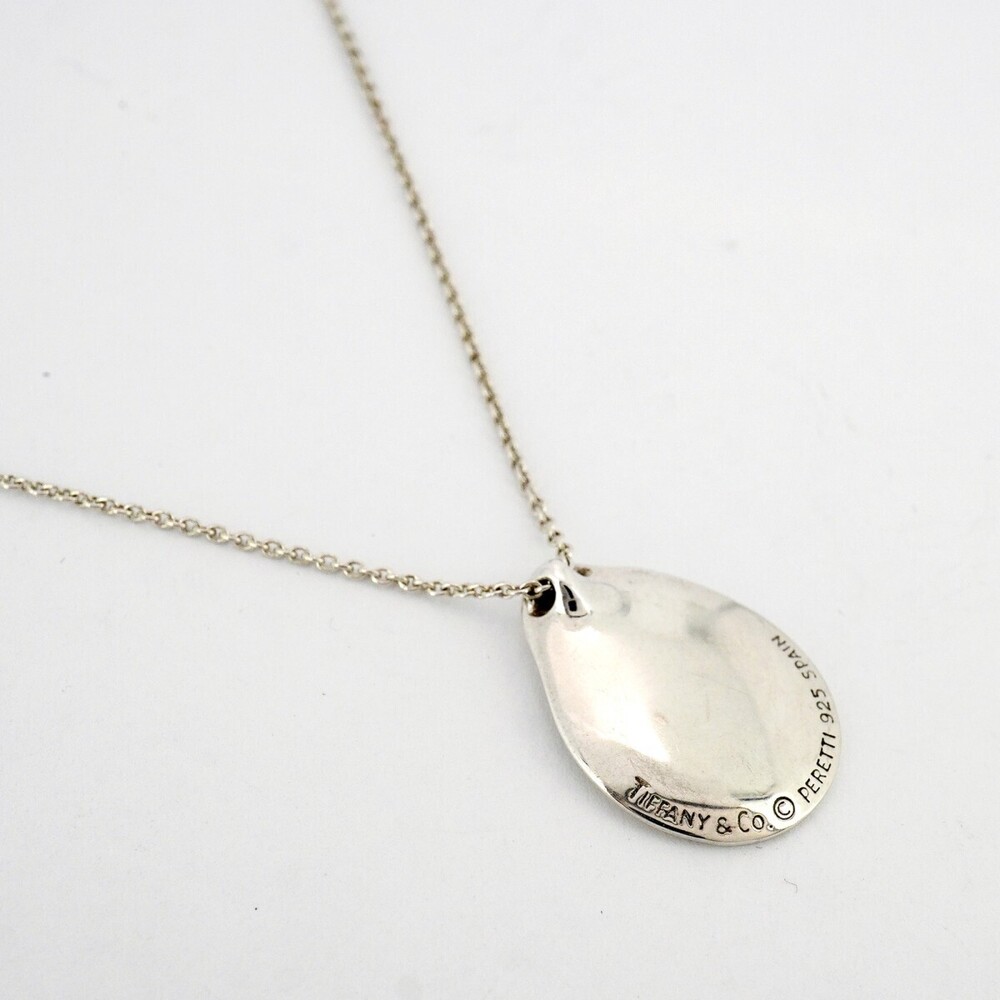 Tiffany Co Madonna Necklace Silver